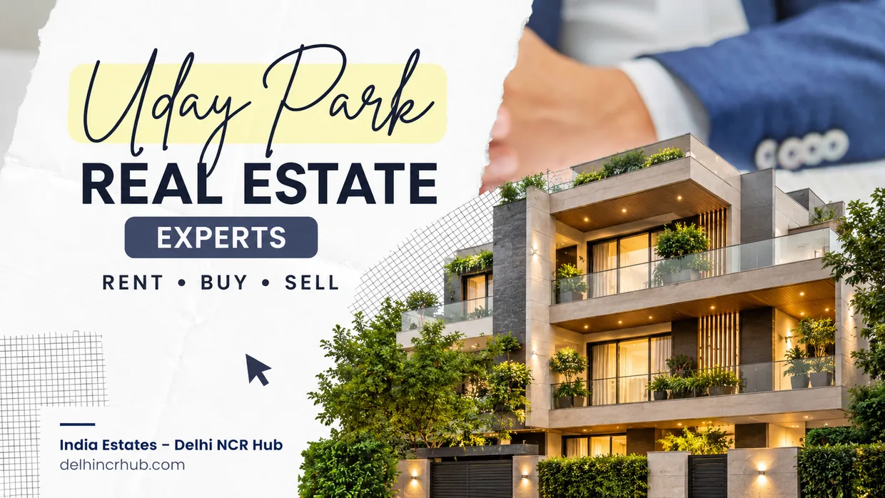 Uday Park real estate experts, rent, buy and sell, India Estates – Delhi NCR Hub